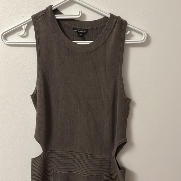 Navy Green Guess Dress - Picture 2 of 3